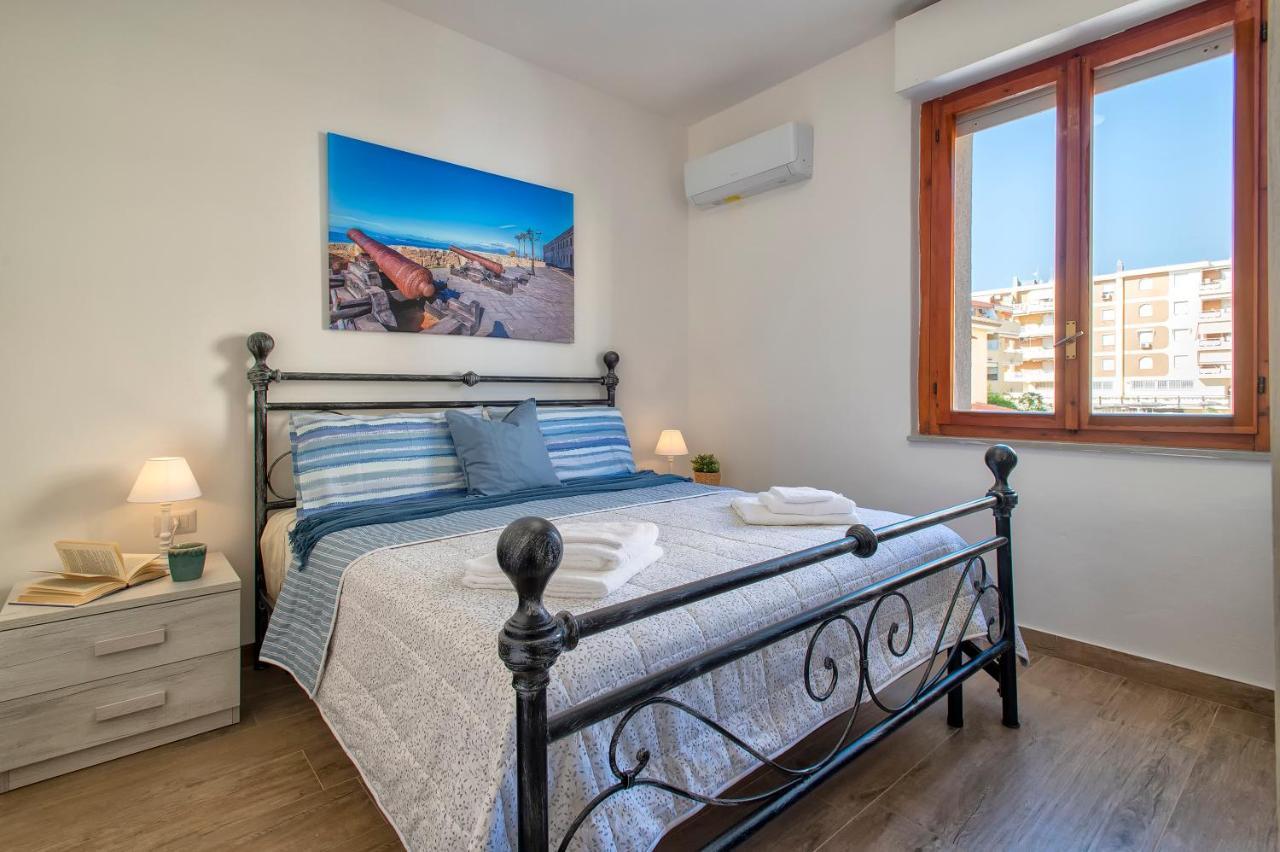 Pufferfish Apartment With Private Terrace Alghero Bagian luar foto